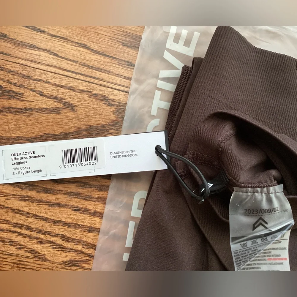 Oner Active Chocolate Leggings - Picture 11 of 11